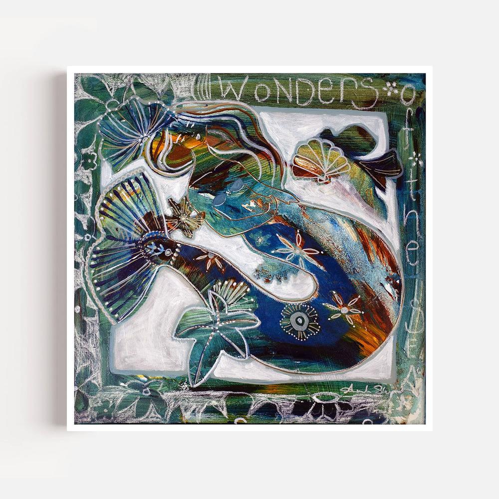 Wonder of The Sea-by-Amanda Skye-wall-art-print-canvas-poster-framed-Gioia