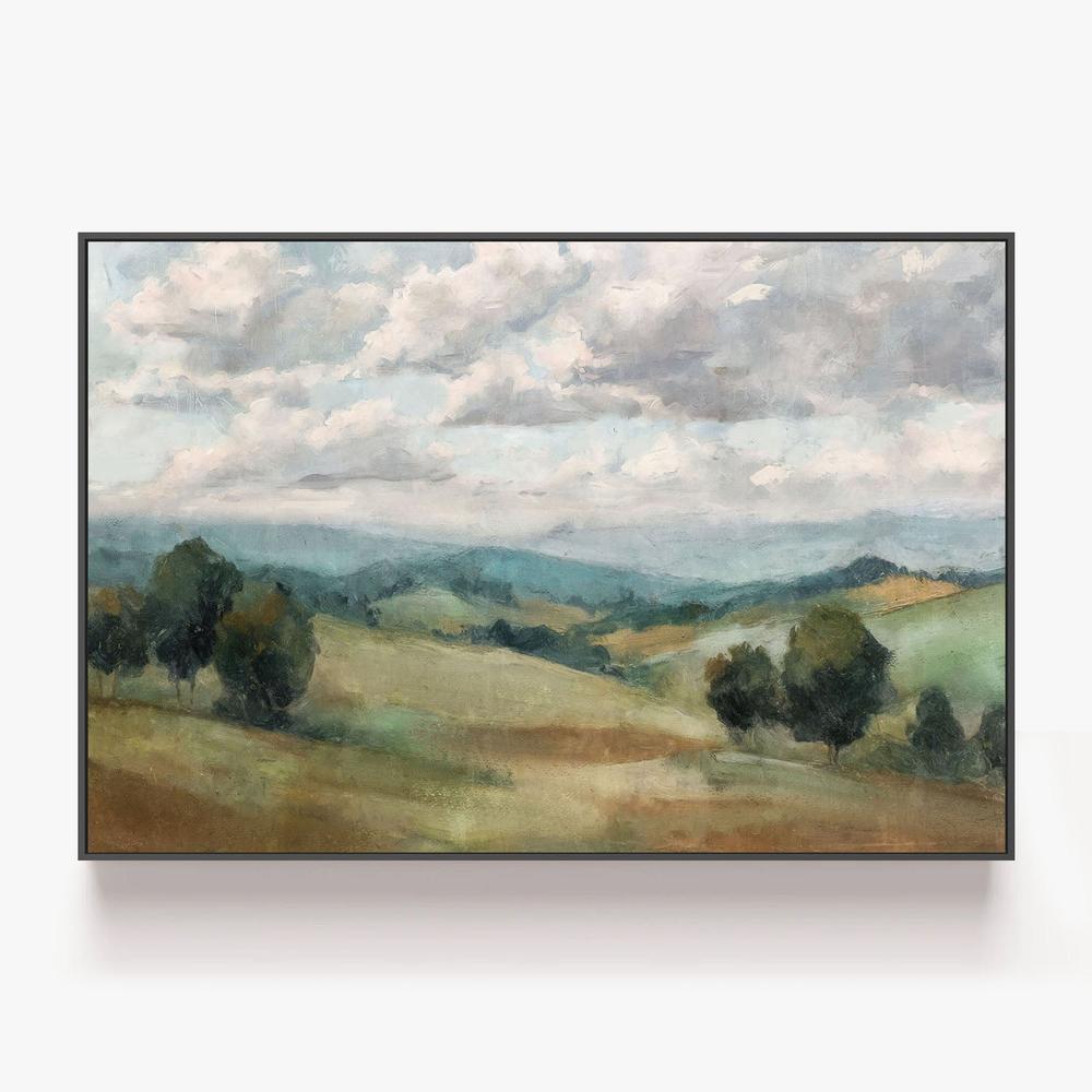 Woven Fields, Style A-by-Nina Blue-wall-art-print-canvas-poster-framed-Gioia
