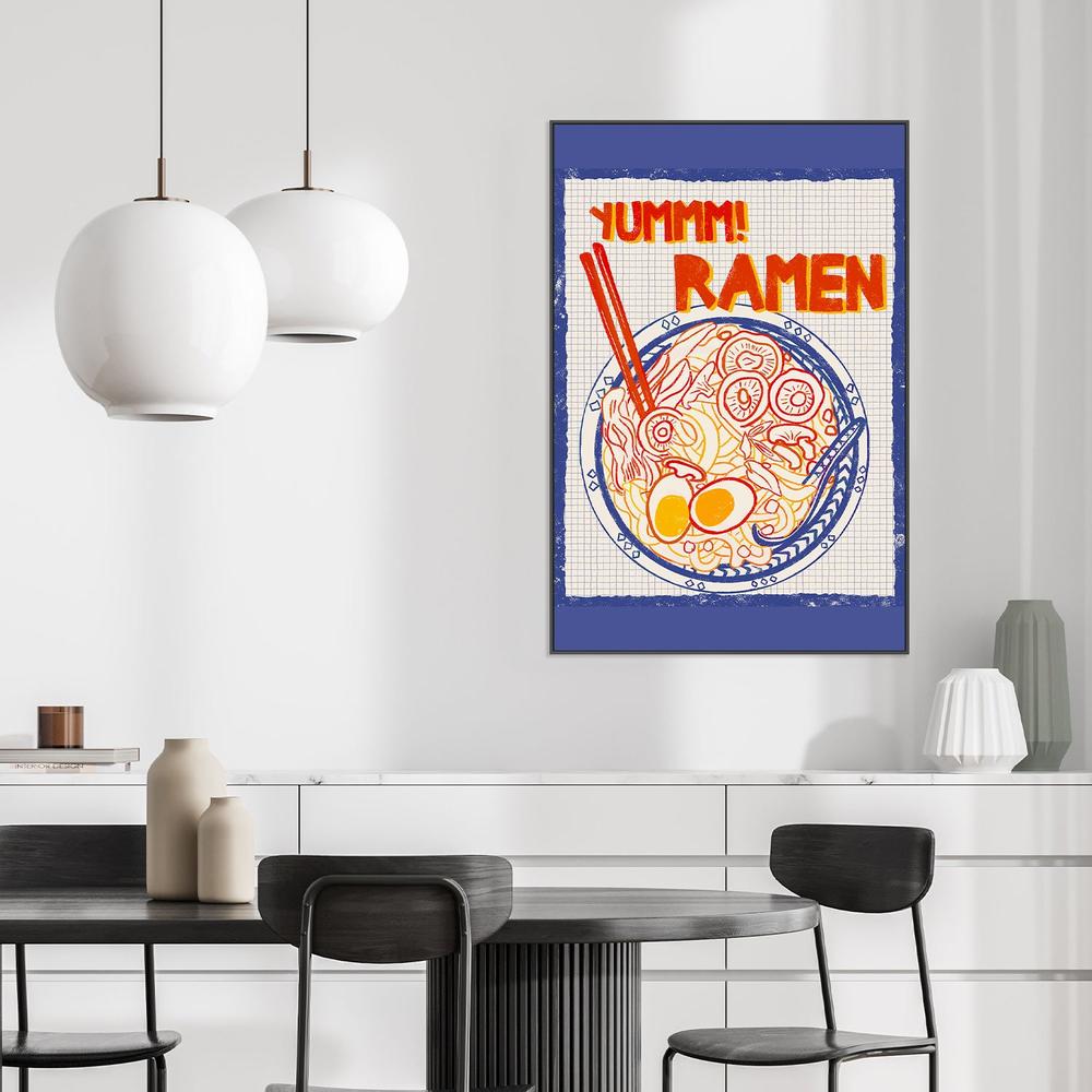 Yummy Ramen Bowl-by-Radhika Modi-wall-art-print-canvas-poster-framed-Gioia